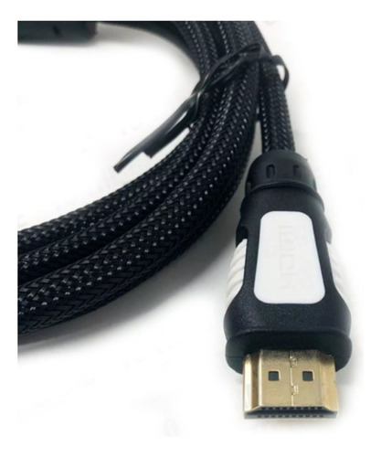 Cable Hdmi 2.0 Reforzado 5 Metros 4k Doble Filtro Mallado