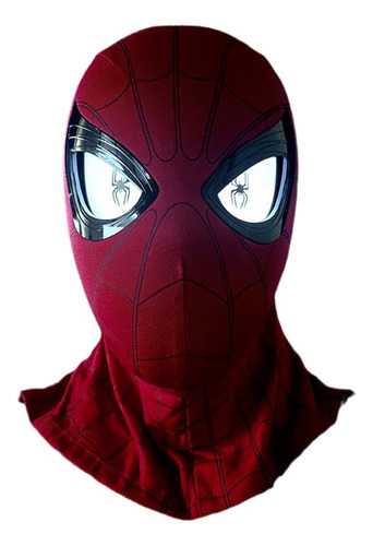 2024 Casco Motorizado Spiderman Con Ojos Móviles Que Se