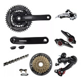 Kit Transmision De Bicicleta Shimano 21 Velocidades