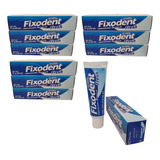 10 Pastas Adhesivas Fixodent Fresh Sabor Menta