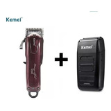 Kemei Km-2600 Máquina Cortar Prof + Shaver Km 1102 Top