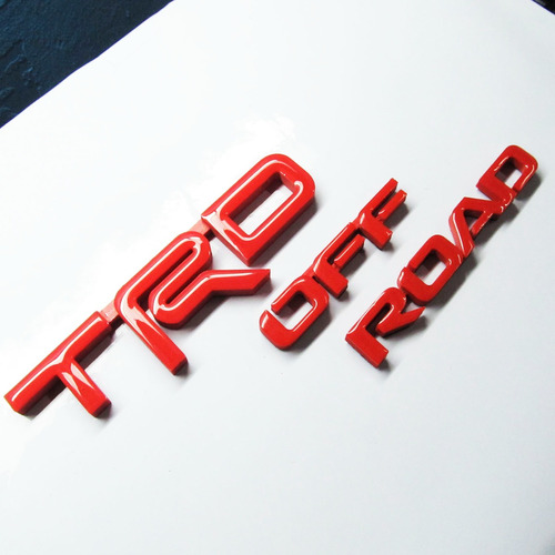 Emblemas Toyota Trd Pro Tacoma Tundra Hilux Meru Pega 3m Foto 4