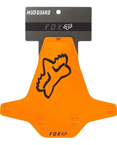 Lodera Fox Mud Guard Para Bicicleta Enduro Mtb Naranja