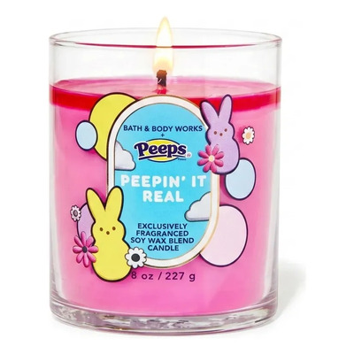 Vela Bath & Body Works Peeps Rosa Chicle Lisa Malvabizco | Envío gratis