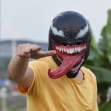 Mascara De Venom Con Lengua Larga Halloween