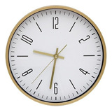 Reloj De Pared Clasico Minimalista 30cm Silencioso