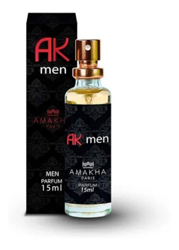 Perfume Masculino Ak Men Amakha Paris 15ml Para Bolsa Bolso