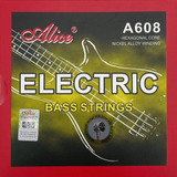 Cuerdas Bajo Eléctrico Alice 4 Cuerdas Bass 45-105 Níquel