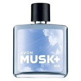 Musk Air Avon Deo Colonia Masculino Perfume 75ml Original Natal Pais