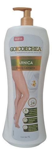 Crema Goicoechea De Arnica Manzanilla Piernas/varices 1 L