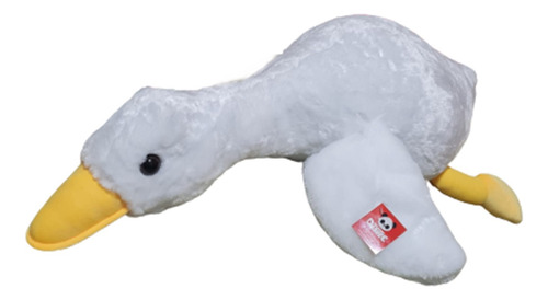 Ganso De Peluche Gigante Blanco 82cm Extrasuave