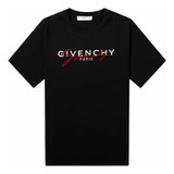 Playera Givenchy Paris Firma Roja