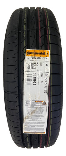 Continental Contipowercontact 2 205/70/16 97h Gomeriaonline