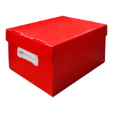 Caixa Organizadora Multiuso G Vermelha Polionda Polibras