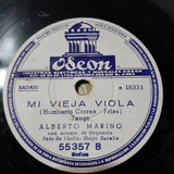 Pasta Alberto Marino Hugo Baralis Violin Odeon C199