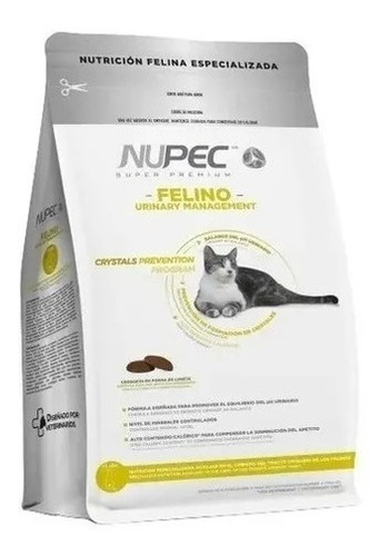 Alimento Para Gato Nupec Felino Urinary Management 1.5kg