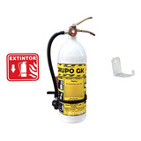 Extinguidor Cocina Tipo K 2.5 Lt + Señal + Soporte + Curso