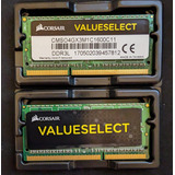 Memoria Ram Corsair Valueselect Ddr3l 4gb 2 Modulos Juntos