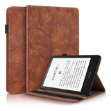 Capa Brown Life Tree Para Amazon Kindle Paperwhite 5 2021