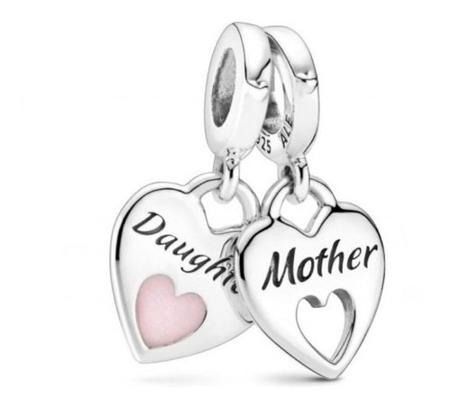 Pandora Original Charm Mamá E Hija, Plata De Ley