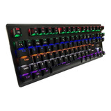 Teclado Gamer Mecánico Gtc Kgg-010 Rgb Switch Azul