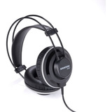 Auriculares De Estudio Samson Sr990 Semi Abiertos Monitoreo Color Negro