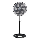 Ventilador De Coluna Turbo 6 Pás Oscilante Cor Preto 40cm Ventisol 220v