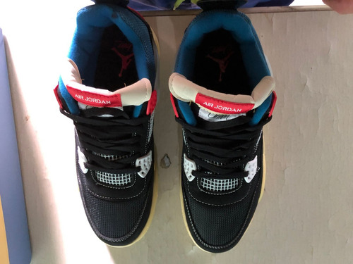 Nike Union La X Air Jordan 4 Retro Off Noir