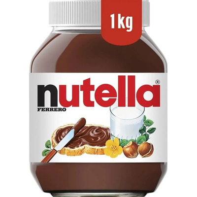 Crema De Avellana Con Cacao Ferrero Nutella 1 Kg | MercadoLibre