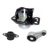 Kit X3 Soporte Pata Motor Renault Kangoo K7m 1.6 8v