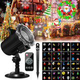 Segotendy Luces De Proyector De Navidad Al Aire Libre, Luces