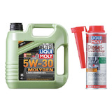 Combo Aceite Liqui Moly 5w-30 + Limpia Inyectores Diesel