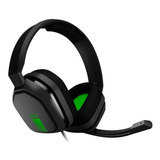 Auriculares Gamer Astro A10 Gray Green Pc Xbox One 3.5mm