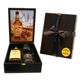 Kit Whisky Jack Daniels Honey Mel 1lt + 2 Copos + Dosador