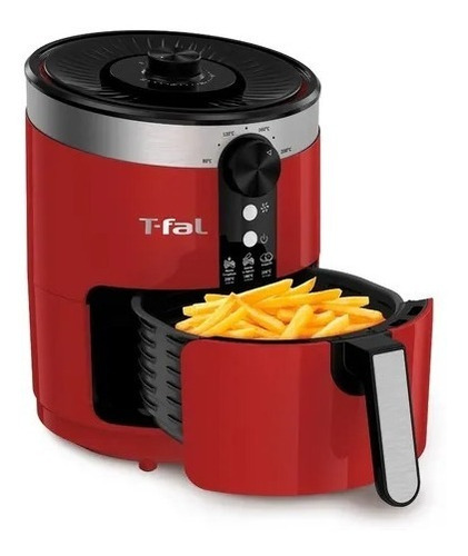 Freidora 3.5 Lts Tfal Airfryer Ey1205mx Rojo