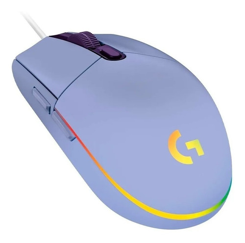 Mouse Gamer Logitech G203 Lightsync Rgb Lila