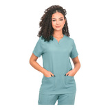 Scrub Conjunto Pijama Cirúrgico Feminino Alfaiataria