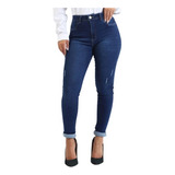 Calça Biotipo Jeans Feminina Skinny Used Destroyed Up 29176