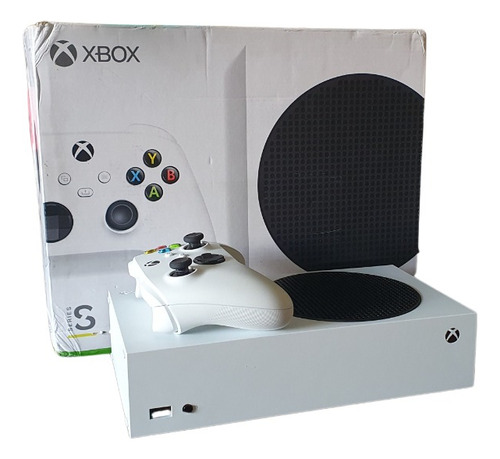 Microsoft Xbox Series S 512gb Standard Cor Branco 1 Controle Seminovo Na Caixa Impecável