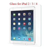 Glass Protector Compatible Con iPad 2 3 4 C/kit Instalación