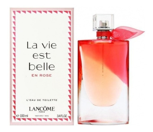 Vida Es Bella En Rose Lancome 100ml Eau De Toilette Original