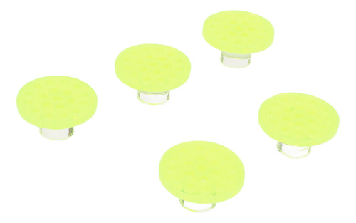 Tapones De Acrílico Con Forma Redonda De Color Verde Fluores