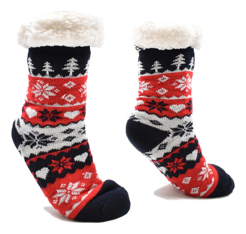 Calcetín Invernal Motivos Navideños Multicolor