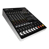  Consola Mixer Sonido Techshow Grey 2 6 Canales Fx Usb Ampro