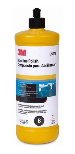 3m Abrillantador A Maquina - Paso B - 5996 - 946ml