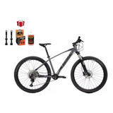 Bicicleta Alubike Xta 3.0 R29 18 12v Color Liquid Silver