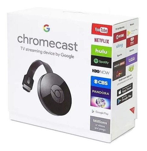 Google Chromecast 2 Tv 2da Generacion Tv Smart Hdmi