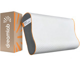 2 Almohadas Ortopédicas Dreamlab Neck+ Memory Foam-estándar