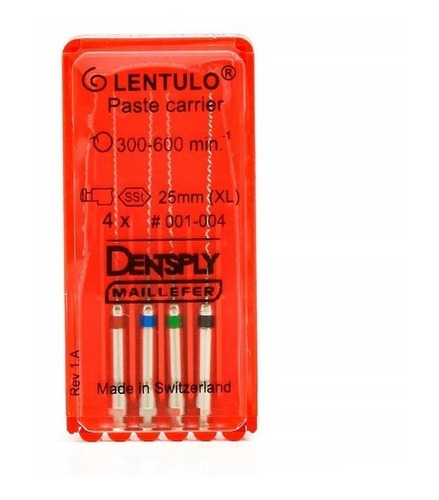 Lentulo 25mm C/4un - Maillefer Dentsply Sirona