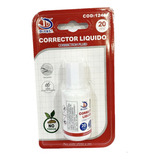 Frasco Corrector Liquido De Brocha Para Pincel 20 Ml 